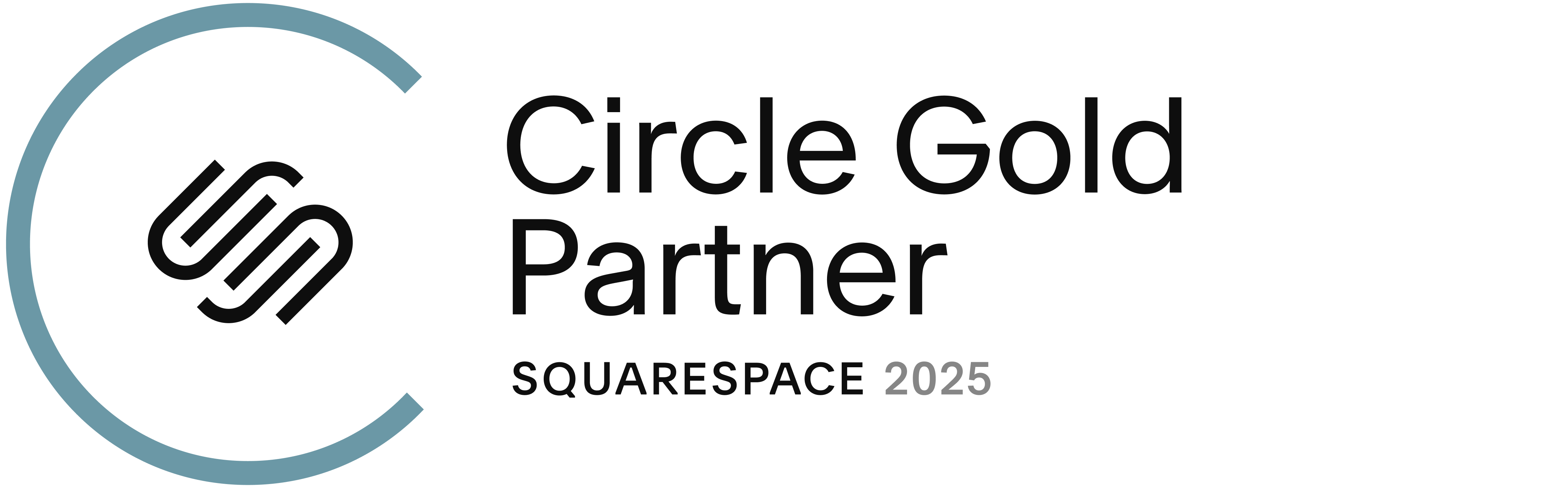 sqaurespace circle gold partner