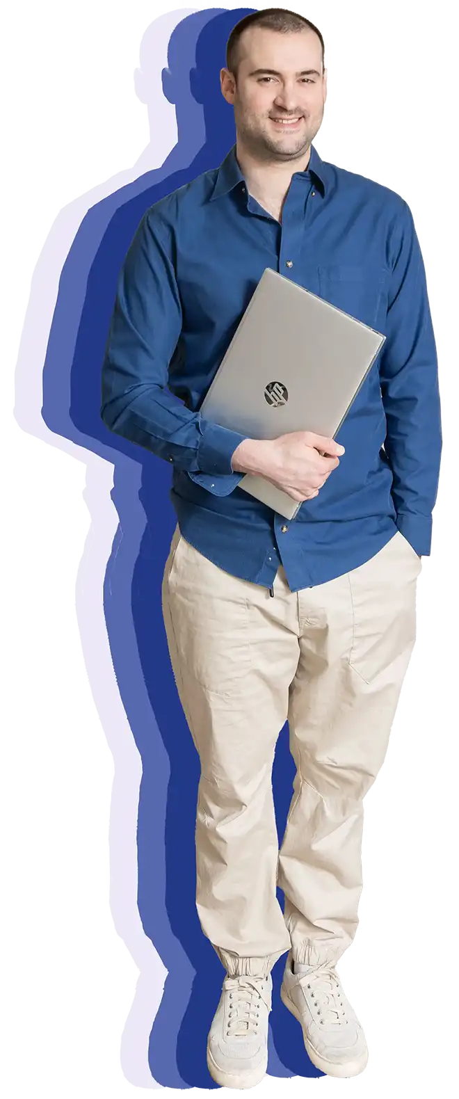 chad_cutout_home chad lewine of chadworks - cutout image - home