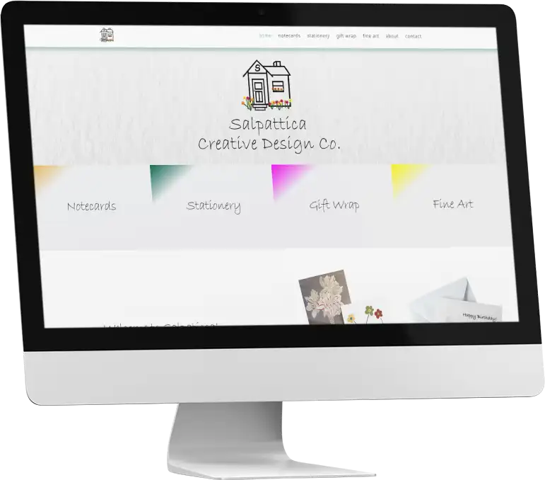 salpattica website mockup